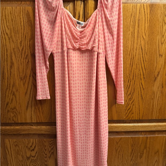 pink polka dot dress target Target | Dresses | Target Pink Polka Dot Long Sleeve Dress Xxl